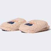 Resim Defacto Erkek Ayıcık Baskılı Düz Taban Ev Terliği D3084AX24WNBG26 Bej 