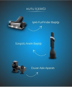 Resim Bissell Furfinder Pro 4092N Kablosuz Dikey Süpürge 