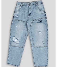 Resim Cedy Denim Cedy Denım Yüksek Kalite Erkek Normal Bel Worker Tarz Skater Jean Kar Yıkama Çok Renkli 