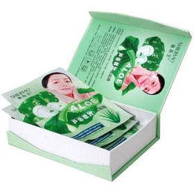 Resim Shilibao Aloe Özlü Hazir Yüz Maskesi / 10 Adet 