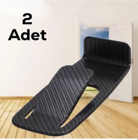Resim Porsima 2'li Yapışkanlı Kapı Stoperi Plastik Kapı Altı Takozu 