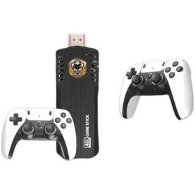 Resim 4k Kablosuz Çift Kol Retro Oyunlar 20000 Oyunlu Atari 