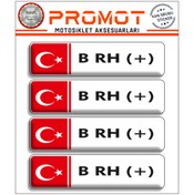 Resim PROMOT KAN GRUBU 3D STİCKER 4'LÜ 