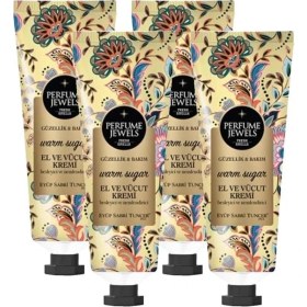 Resim Tech Butiq Pj El ve Vücut Kremi Warm Sugar 50 ml Tüp x 4 