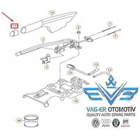 Resim Seat Leon Mk2 2006-2009 El Firen Fren Kolu Basma Düğmesi Tuş Tuşu 