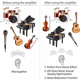 Resim amper Alüminyum Taşınabilir Kulaklık Amplifikatörü HiFi Ses Kulaklık Amplifikatörü Ses İyileştirici AMP 600mAh, 3.5mm Portlu Kulaklık Amplifikatörü 