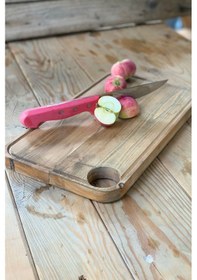 Resim Ahşap Naturel Kesme Tahtası Ahşap 