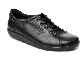 Resim Ecco Siyah Kadın Oxford/ayakkabı 20650356723 Soft 2.0 Black Wıth Black Sole 