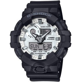 Resim Casio G-shock Ga-700wd-1adr Siyah Renk 20 Atm Su Geçirmez Yeni Analog Dijital Erkek Kol Saati Siyah 