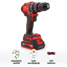 Resim Dawreek 10mm Red Kömürsüz Vidalama 