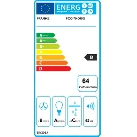 Resim Franke Fco 70 On/g Nero Classicline 70LİK Duvar Tipi Davlumbaz 