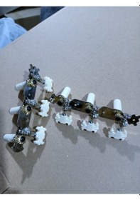 Resim Mitello Gmh911N 3+3 Klasik Gitar Burgu Set + Vida 