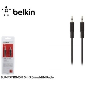 Resim Belkin Blk - F3Y111Bf5M 5Mt 3.5 Mm. M-M Kablo 