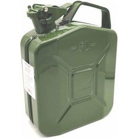 Resim King Can Metal Yakıt Bidonu 5 Litre 