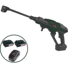Resim Klpro KLY18B-20 18V/2AH 55 Bar Çift Akülü Şarjlı Yıkama Makinesi 