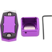 Resim Dolıty Kemer Klipsli Manyetik Tebeşir Tutucu Bilardo Cue Mor 