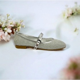 Resim Fiorella Kadın Simli Gümüş Kadın Babet Gümüş 