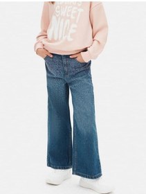 Resim Nk Kids Kız Kot Pantolon 25knk59705 Mavi 