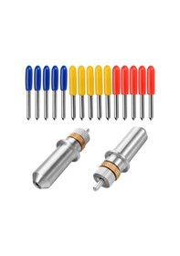 Resim Yansıtıcı Film Yazı Bıçağı Roland Kesim Plotter Üniversal Kesici, Model: Bıçak Tutucu + 15 Adet 