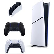 Resim Sony Playstation 5 Slim Digital + 2. Siyah Dualsense + Şarj İstasyonu (İthalatçı Garantili) 