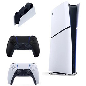 Resim Sony Playstation 5 Slim Digital + 2. Siyah Dualsense + Şarj İstasyonu (İthalatçı Garantili) 