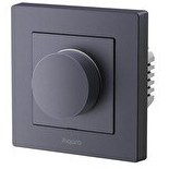 Resim Aqara Akıllı Dimmer Switch H2 KD-R01D-G Gri (Apple Home Destekli) 