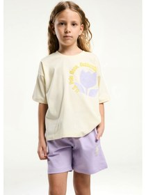 Resim U.s. Polo Assn. Kız Çocuk Sarı Şort Takım Us2094 Sarı 