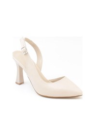 Resim Nesilshoes Nesil Shoes Tam 181 Ten Topuklu Kadın Sandalet 
