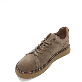 Resim LUCIANO BELLINI LUCIANO BELLİNİ VİZON SÜET DERİ ERKEK SNEAKER AYAKKABI 