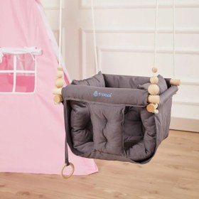 Resim Konfor Bebek Salıncak - Gri 