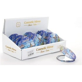 Resim Taşlı İstanbul Tasarımı El Aynası İnce Model 16 