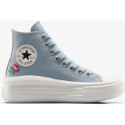 Resim Converse Chuck Taylor All Star Motion Rose Kadın Mavi Platform SNEAKER.478 