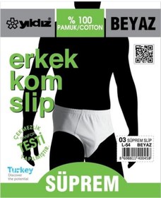 Resim Yıldız Erkek Süprem Kom Slip 03 001 