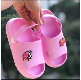 Resim MyChild Kız Çocuk Sandalet Terlik Kaydırmaz Taban Phylon (Hafif) Lüx Çocuk Sandalet Terlik 