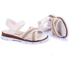 Resim Genel Markalar Kids Şb 2843-47 Orto Pedik Kız Çocuk Sandalet Terlik 