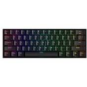 Resim REDRAGON K530-RGB-PRO RGB BROWN SWITCH KABLOSUZ MEKANİK Q GAMİNG KLAVYE SİYAH 