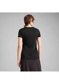 Resim Puma Ess Poly Tee Siyah Kadın Tişört 68237601 Siyah 