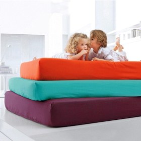 Resim Maki Home %100 Pamuklu Kırık Beyaz 120x200+50x70 Tek Kişilik Lastikli Çarşaf Takımı Kırık Beyaz 