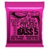 Resim Ernie Ball P02824 Super Slinky Nickel 40-125 (5 Telli) Bas Gitar Teli 