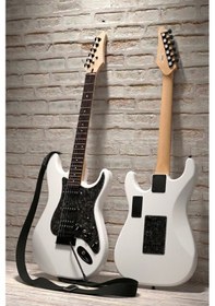 Resim Torres Guson Std-20wh Beyaz Dsp Elektro Gitar Hss Tremolo Modern Seri - 8697014389341 