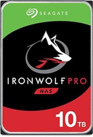 Resim SEAGATE IRONWOLF PRO 10 TB 7200RPM 256MB SATA3 300TB/Y RV NAS (ST10000NE000) 