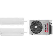 Resim Arçelik 2+1 Inverter 9+12 18000 BTU Klima ZM18102-912 Duvar Tipi Multi Sistem Klima 