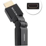 Resim Belkin Blk-F3Y039Bf Hdmı Dişi-Erkek Dik Açı Adaptör 