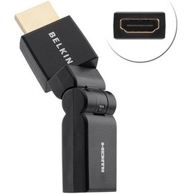 Resim Belkin Blk-F3Y039Bf Hdmı Dişi-Erkek Dik Açı Adaptör 