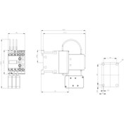 Resim Siemens - 3rt2617-1ap03 Kondansatör Kontaktör 0-12.5kvar 400v Ac 