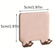 Resim Sunshine011 Golden 2'li Erkek Tıraş Bıçağı Duvar Askısı, Banyo Mutfak Ofis Aksesuarı Diğer 