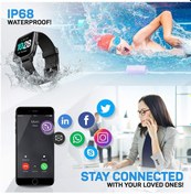 Resim Lemestar Veryfitpro ID205L Ip68 1.3" Ekran Akıllı Saat (İthalatçı Garantili) 
