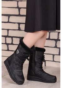 Resim Moda Ayakkabı 995 Kadın Kışık Bot Ayakkabı 