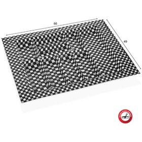 Resim Eco Modül Kaşıklık Damalı 66x49 Acero-20126 Antik Beyaz 