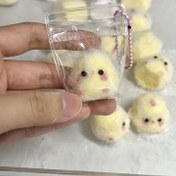 Resim 6/12 adet mini tavuk oyuncak çocuk parti hediyesi klips, sevimli sıkma oyuncağı küçük yumuşak tavuk, hem yetişkinler hem de çocuklar için uygun 